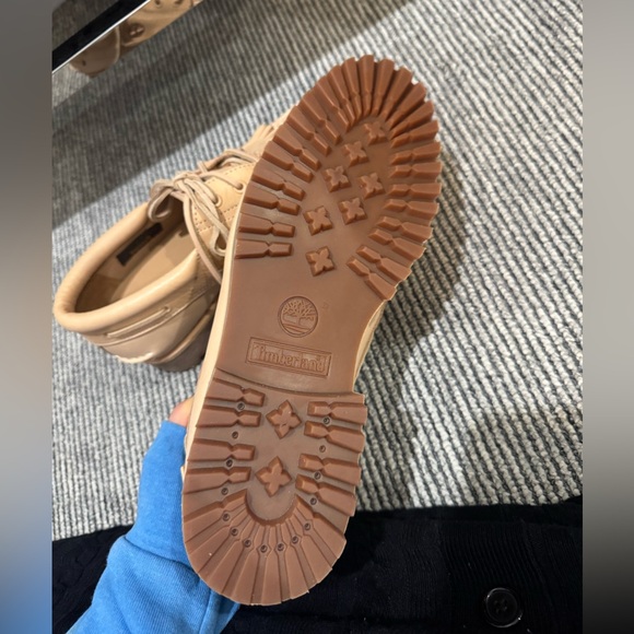 Hender scheme X Timberland Men's Tan Leather Shoes - Picture 2 of 4